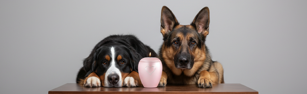 Tierurnen bis 60kg für mittlere und große Hunde Hund