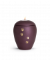 Preview: Tierurne in Berry 4 Pfoten mit Teelichtdeckel