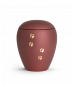 Preview: Tierurne Verona Farbe Rubin mit 4 Pfoten