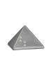 Preview: Keramikurne Pyramide mit 4 glänzenden Pfoten diverse Farben versch. Größen