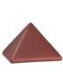 Preview: Tierurne Pyramide schlicht rubin