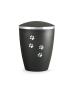Preview: Biodegradable animal urns made of natural material for indoors and outdoors Colour black