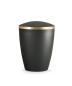 Preview: Biodegradable animal urns made of natural material for indoors and outdoors Colour black