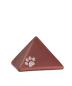 Preview: Pyramide Pfote Kristall rubin