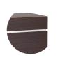 Preview: Dunkle Tierurne aus edlem Wenge-Holz, Modell QUBUS für Hunde und Katzen