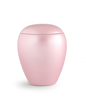 Tierurne Crystal Größe: 2,8 Liter Farbe:  Perlmutt Rosé