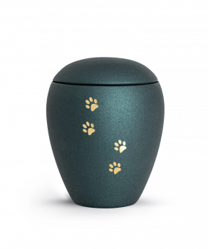 Tierurne Edition Verona 4 Pfoten Farbe: Petrol