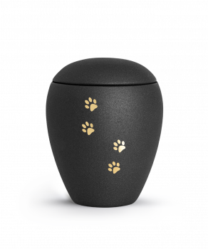 Tierurne Edition Verona 4 Pfoten Farbe: Schwarz