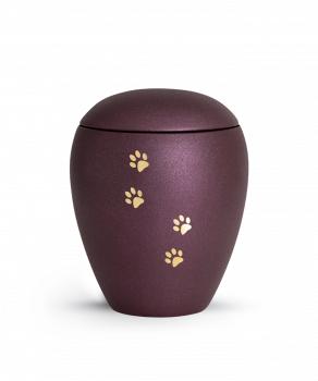 Tierurne Edition Verona 4 Pfoten Farbe: Berry