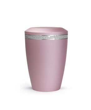 Tierurne Edition Glamour mit Glitterband flacher Deckel