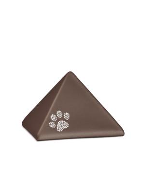 Preview: Pyramide Pfote Kristall siena