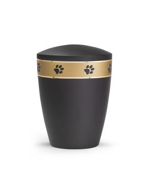 Biodegradable animal urns made of natural material for indoors and outdoors
