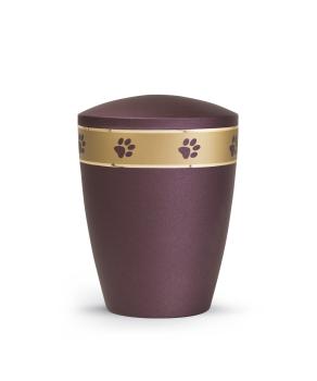 Edition Patas pet urn with paw band P1 in various sizes and colors