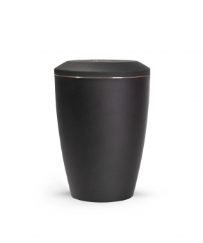 Pet Urn Edition Mandala "India" Urn colour Black with 2 different lid motifs