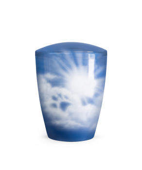 Tierurne Edition Airbrush Motiv: "Pfote Wolken" versch. Größen