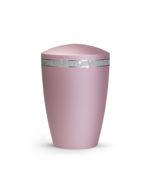 Pet Urn Edition Glamour with Glitter Ribbon