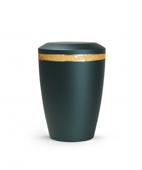 Tierurne Edition Glamour mit Glitterband flacher Deckel