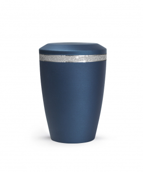 Tierurne Edition Glamour mit Glitterband flacher Deckel
