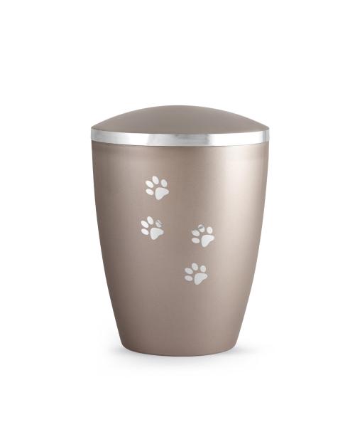 Biodegradable animal urns made of natural material for indoors and outdoors Colour fume