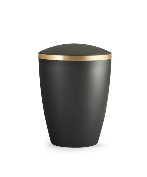 Biodegradable animal urns made of natural material for indoors and outdoors Colour black