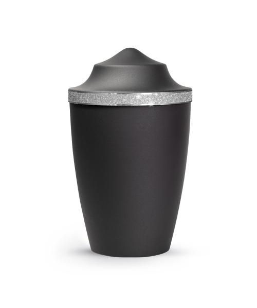 Tierurne Edition Glamour mit Glitterband Spitzdeckel
