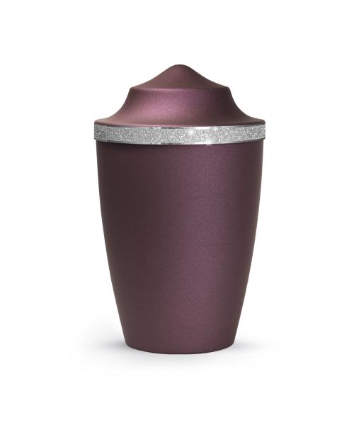 Tierurne Edition Glamour mit Glitterband Spitzdeckel