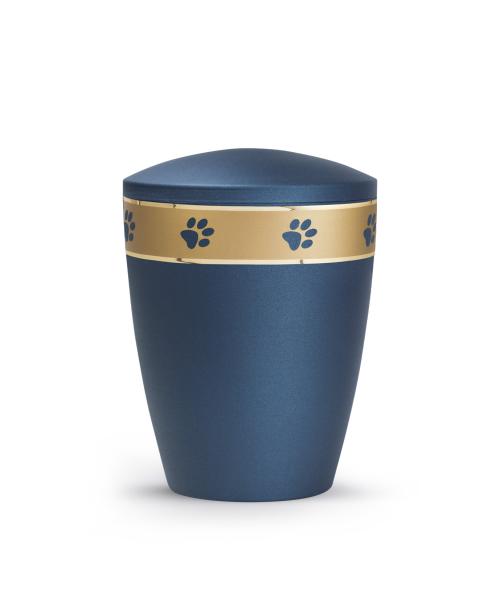 Biodegradable animal urns made of natural material for indoors and outdoors