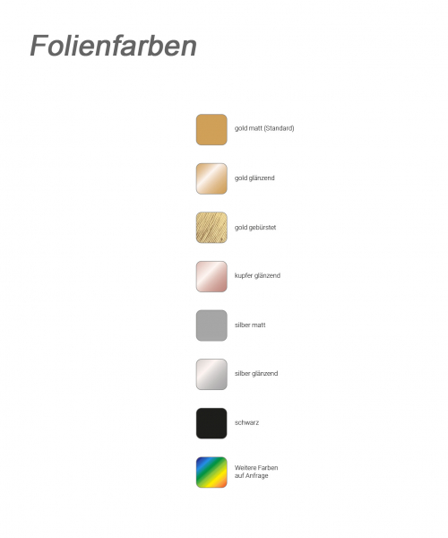 Tierurnen günstig mit Namen, Farben für Folienbeschriftung