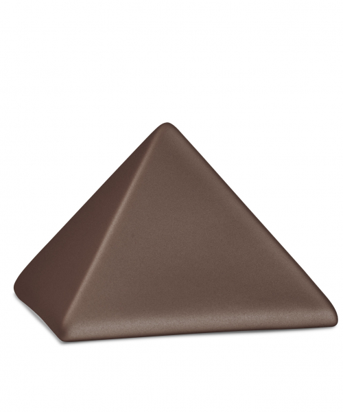 Keramikurne Pyramide schlicht diverse Farben versch. Größen