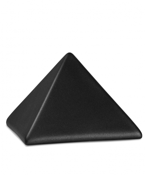 Keramikurne Pyramide schlicht diverse Farben versch. Größen
