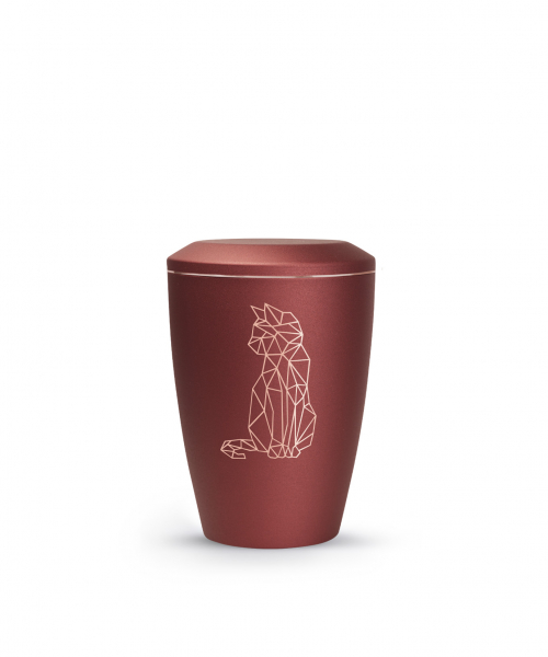 Pet Urn Edition karat with cat