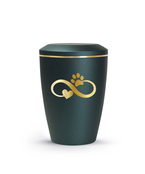 Foil motifs for pet urn various colours
