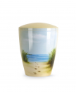 Tierurne Edition Airbrush Motiv: "Spuren im Sand" versch. Größen