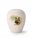 Tierurne Edition Bianco   Rasse: Deutscher Schäferhund