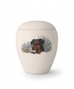 Tierurne Edition Bianco   Rasse: Dobermann