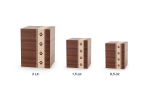 Tierurne Holz  Mahagoni mit Pfotenban
