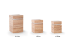 Tierurne Holz Olive Sevilla mit Silberband